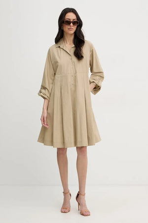 Vestido de algodón Weekend Max Mara SEGGIO