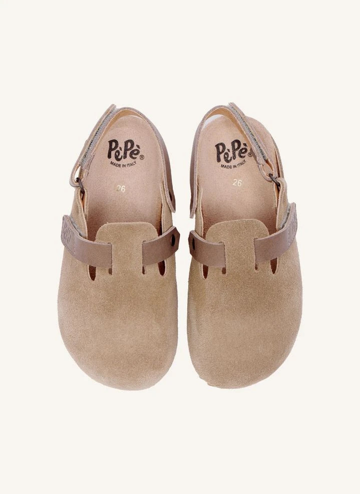 Pèpè - Mocasines de ante beige