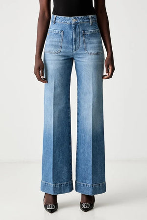 Victoria Beckham Alina jeans de pernera ancha