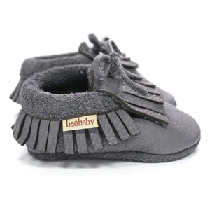 Baobaby - Zapatillas con borlas | Gris