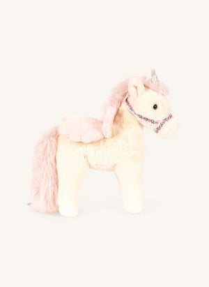 Konges Sløjd - Unicorn Peluş Oyuncak | Beyaz