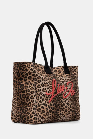 Bolso de compras de algodón Liu Jo para mujer