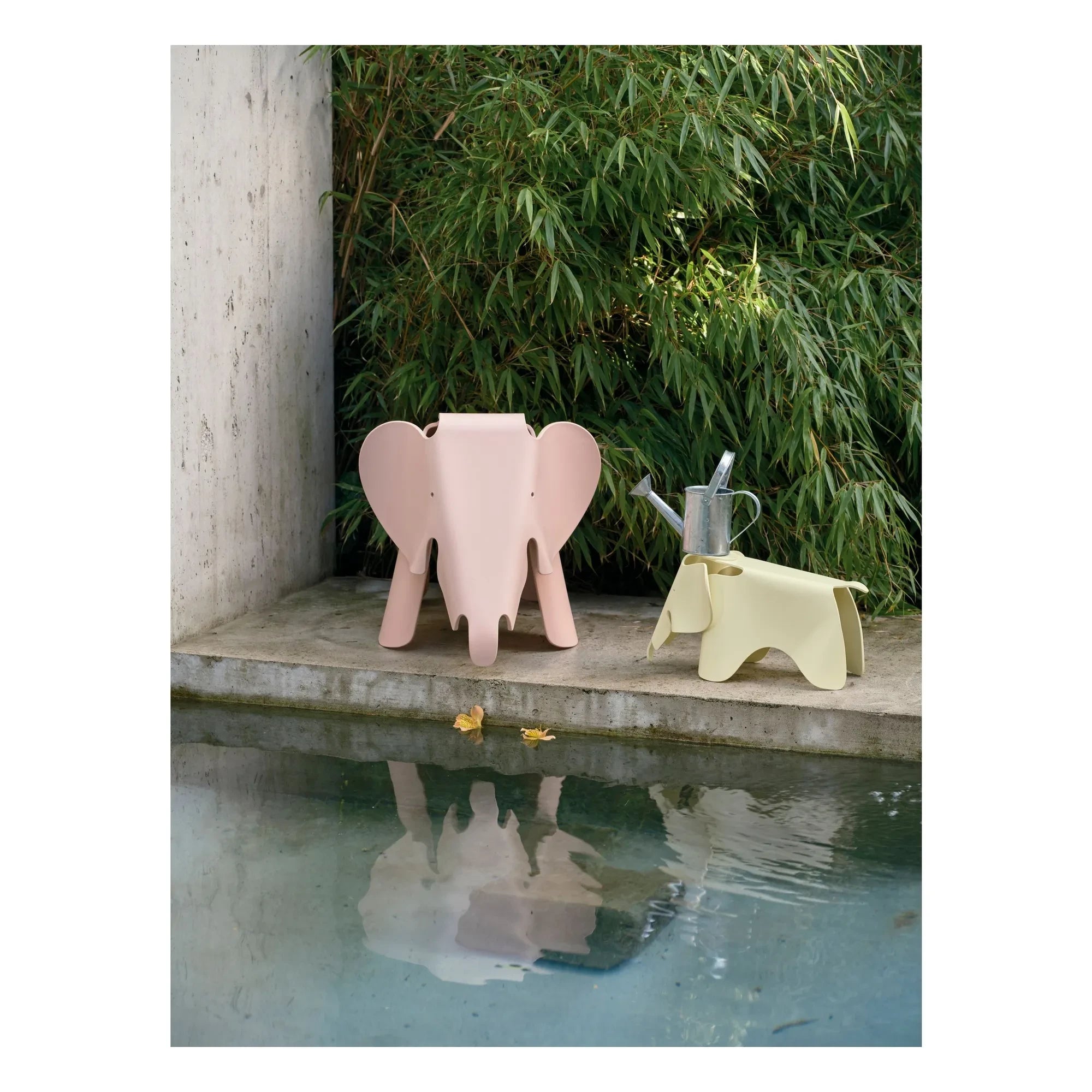 Vitra - Tabure elefante Eames | Rosa pálido