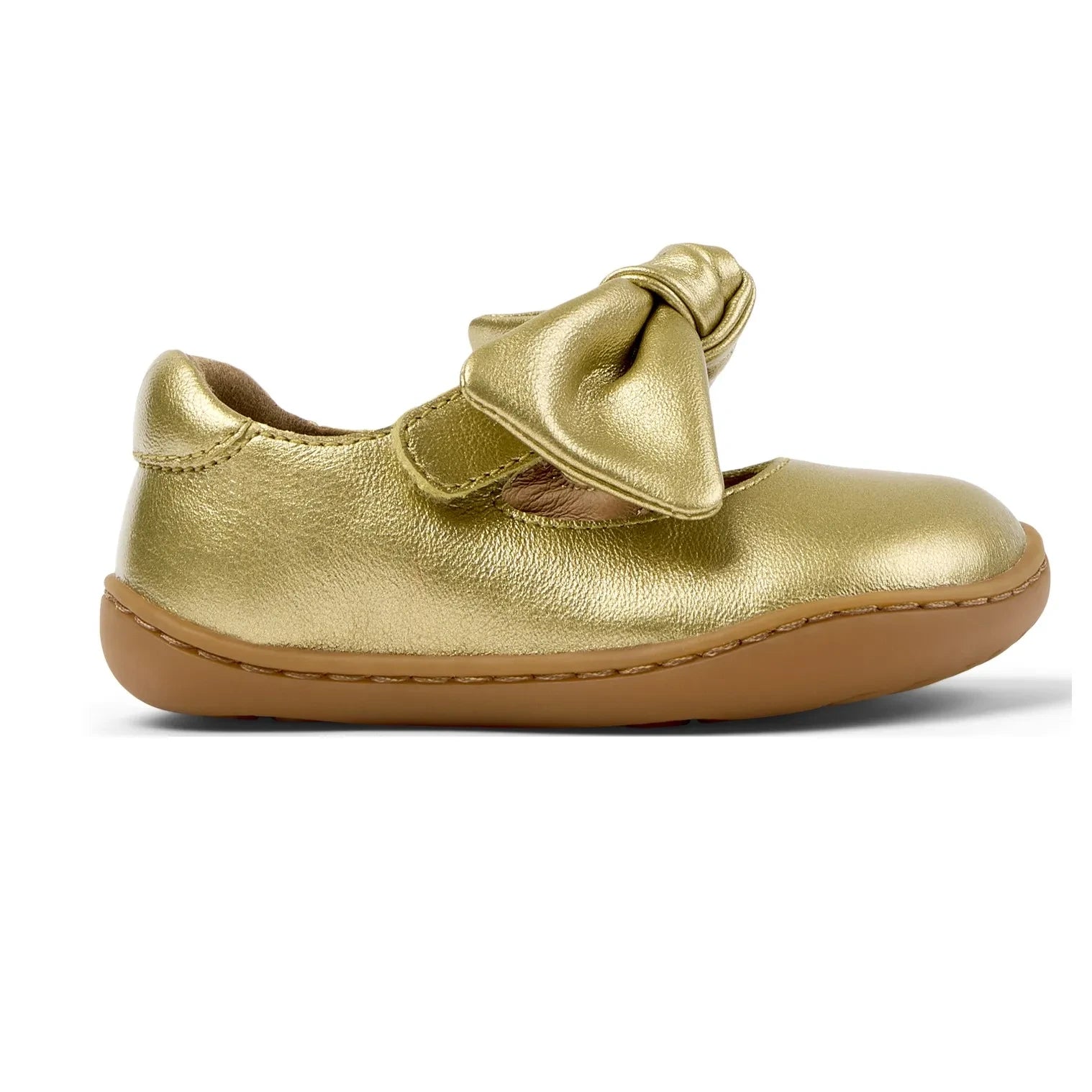 Camper - Zapatillas tipo bailarinas Peu Cami para bebé | Oro