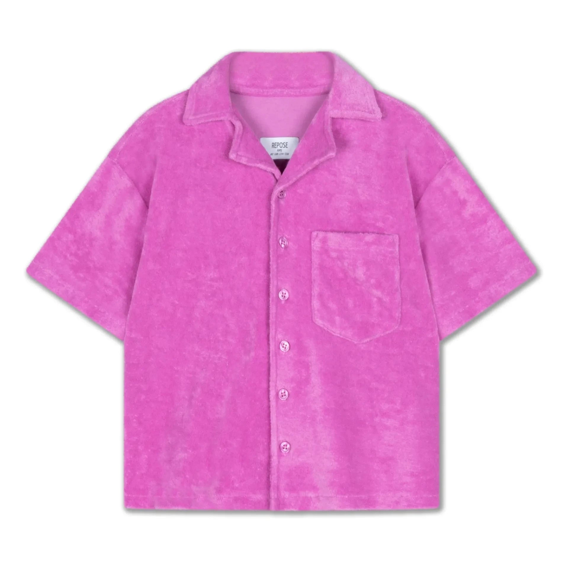 Repose AMS - Camisa de rizo de algodón orgánico | Rosa