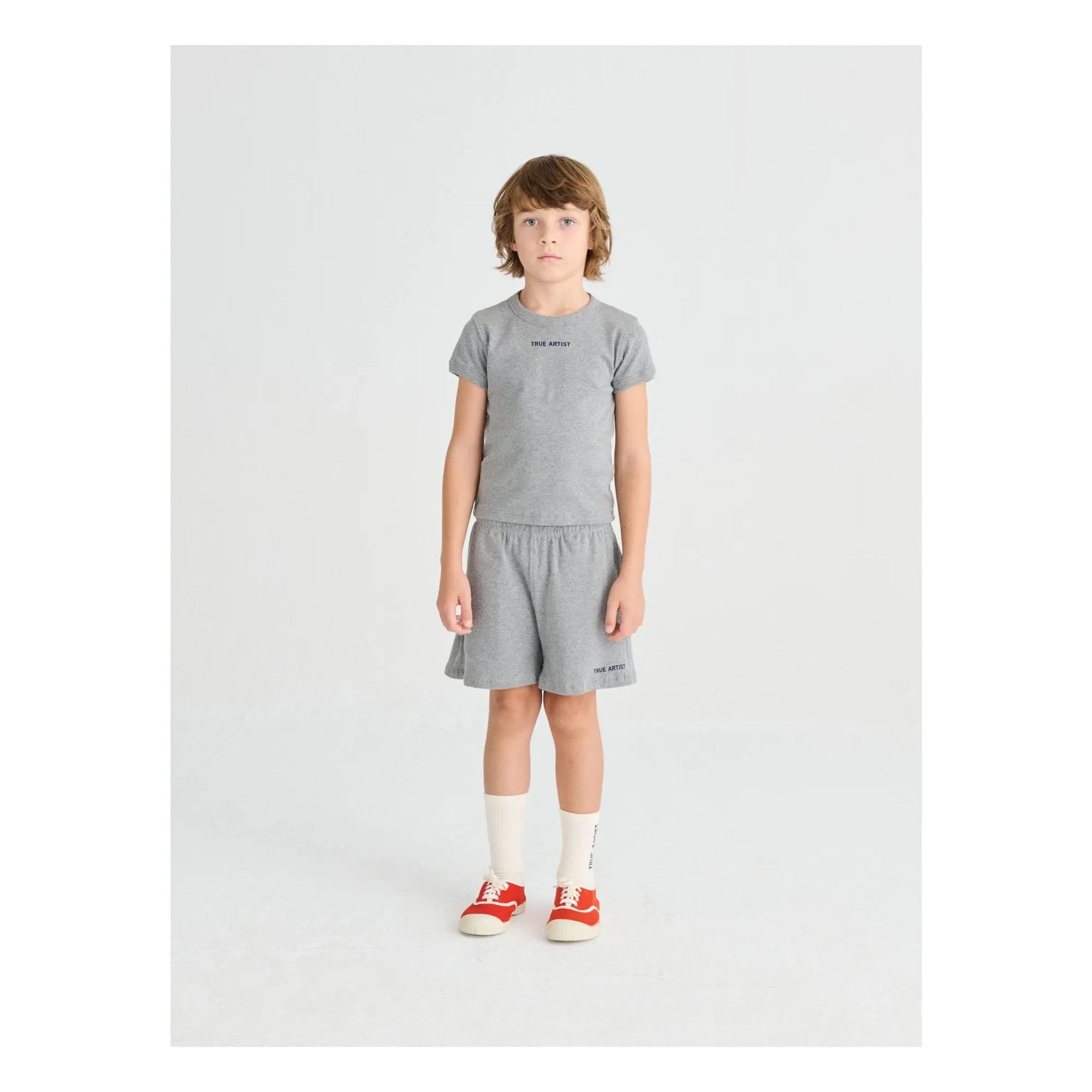 True Artist - Camiseta N°21 | Gris jaspeado