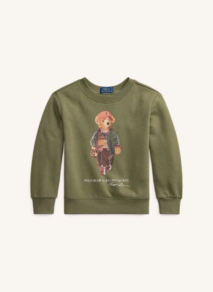 Ralph Lauren - Sweat Bear | Verde oliva