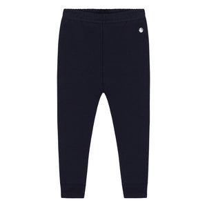 Petit Bateau - Leggings de algodón orgánico | Azul marino