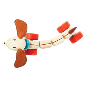 Plan Toys - Perro Teak de arrastre