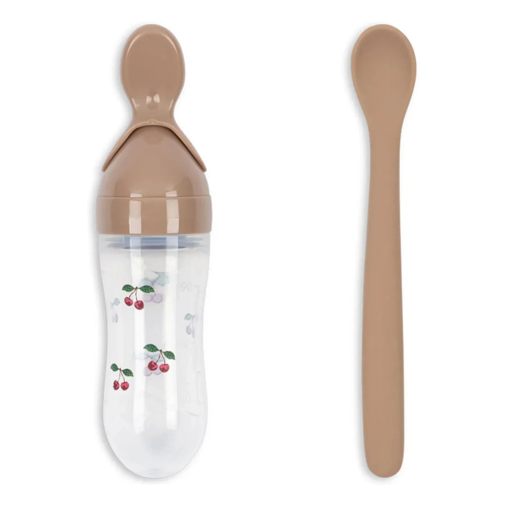 Konges Sløjd - Set de cucharas de aprendizaje para bebé | Rosa