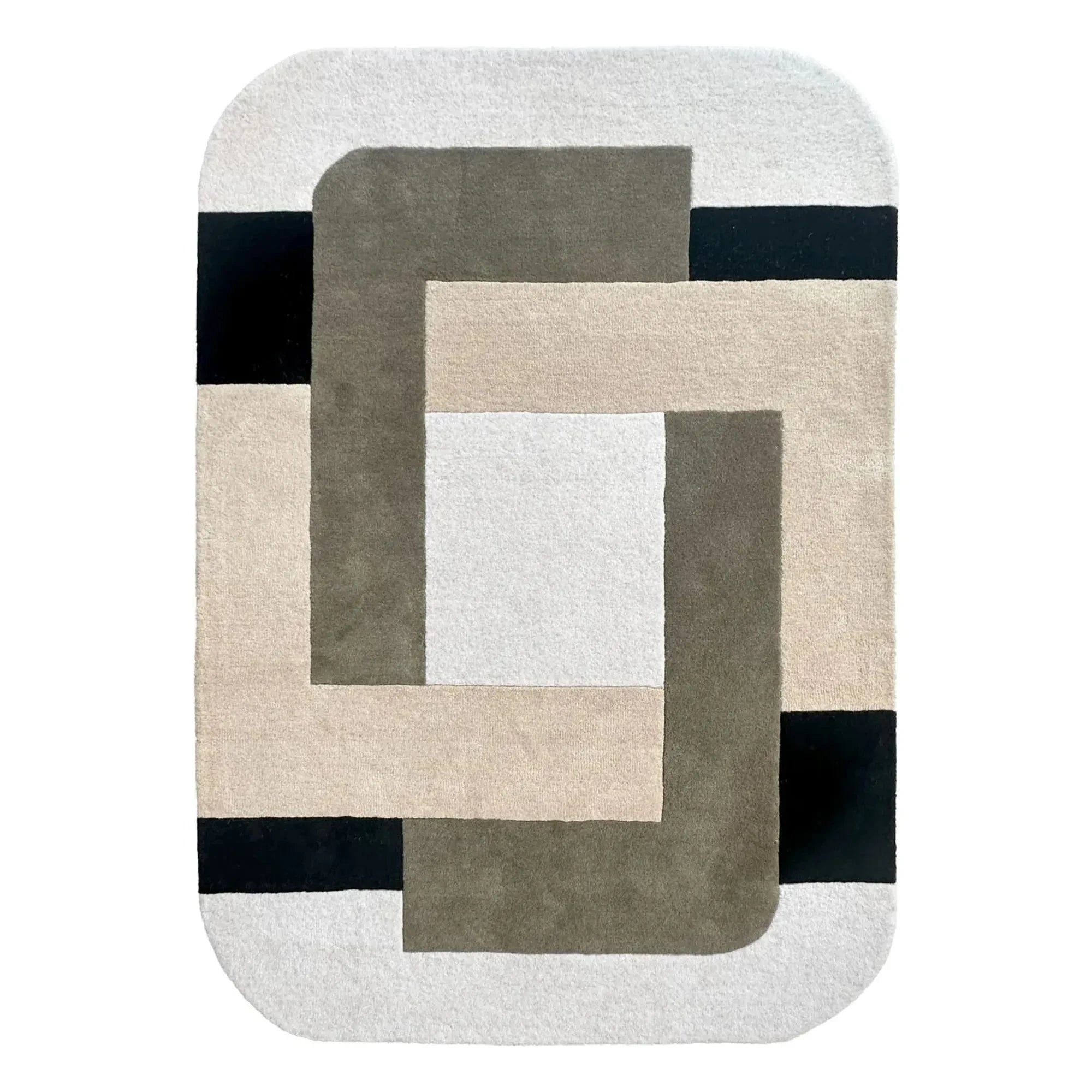 Edito - Alfombra de lana Candado | Beige