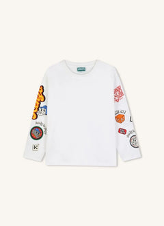 Kenzo - Camiseta con logo Kenzo | Blanca