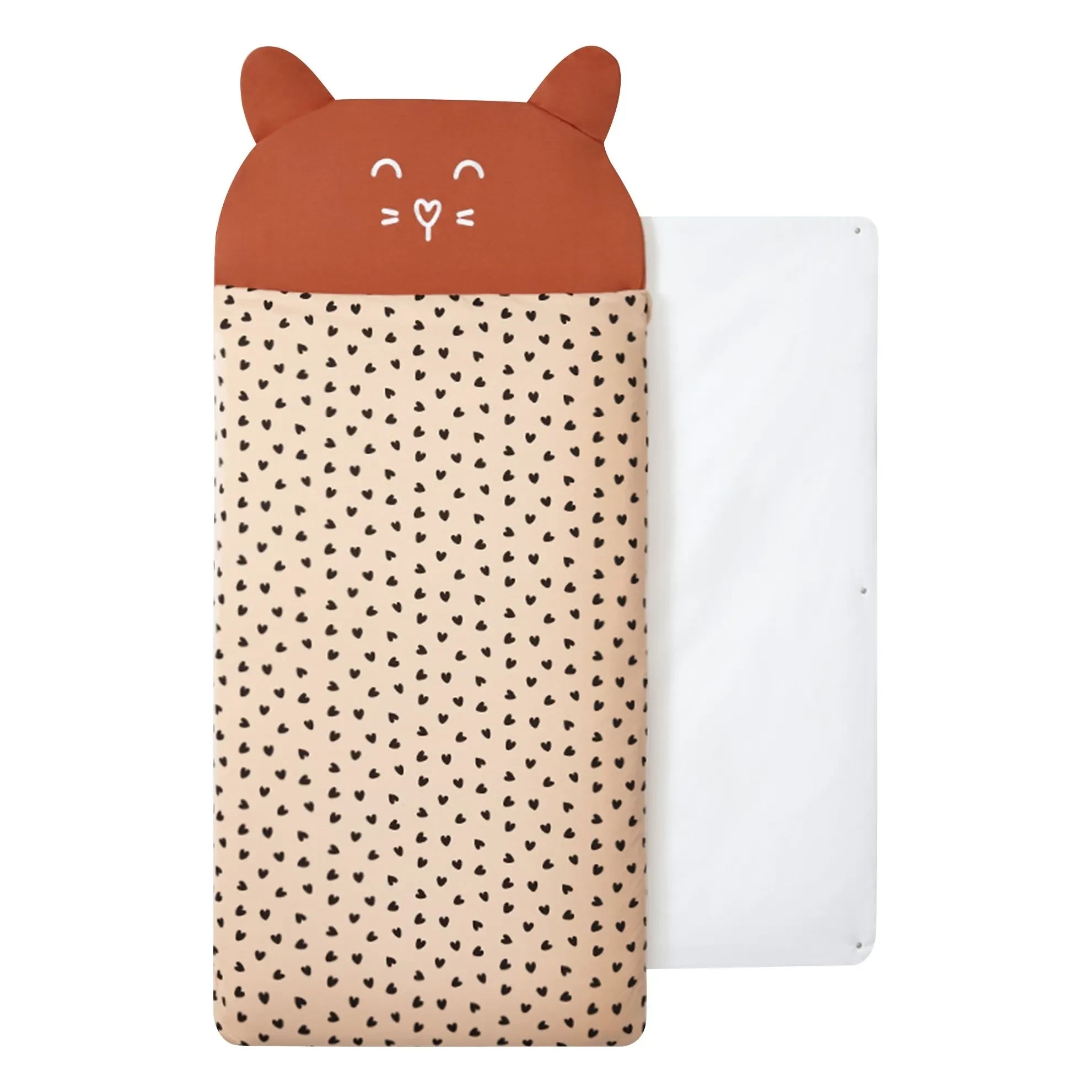 Les Petites Billes - Saco de dormir Leopard multitemporada | Terracota