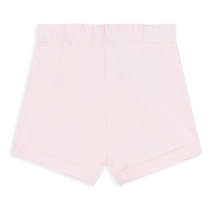Petit Bateau - Pantalones cortos de felpa de algodón orgánico | Rosa pálido