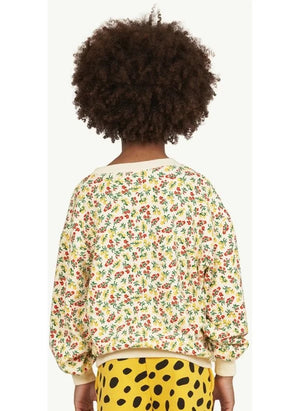 The Animals Observatory - Sudadera de Flores | Ecru