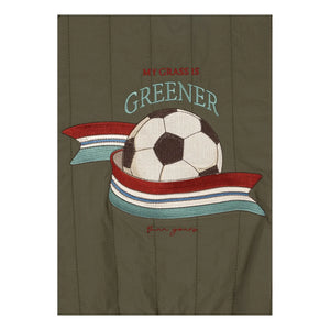 Konges Sløjd - Juno Futbol Bomber Ceket | Haki
