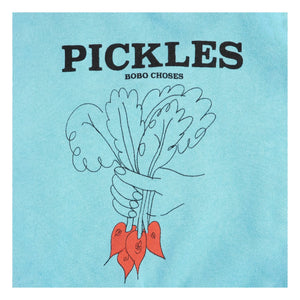 Bobo Choses - Sudadera de algodón orgánico Pickles | Azul claro