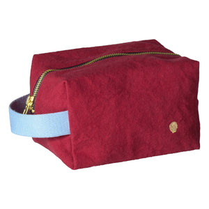 La guinda del pastel - Bolsa de maquillaje Cube | Rojo cereza