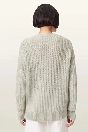 AllSaints Sudadera de Lana CHAIN