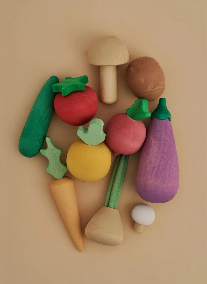 Raduga Grez - Verduras de Madera - Set de 10
