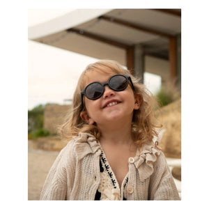 IZIPIZI - Gafas de sol para bebé #D | Negro brillante