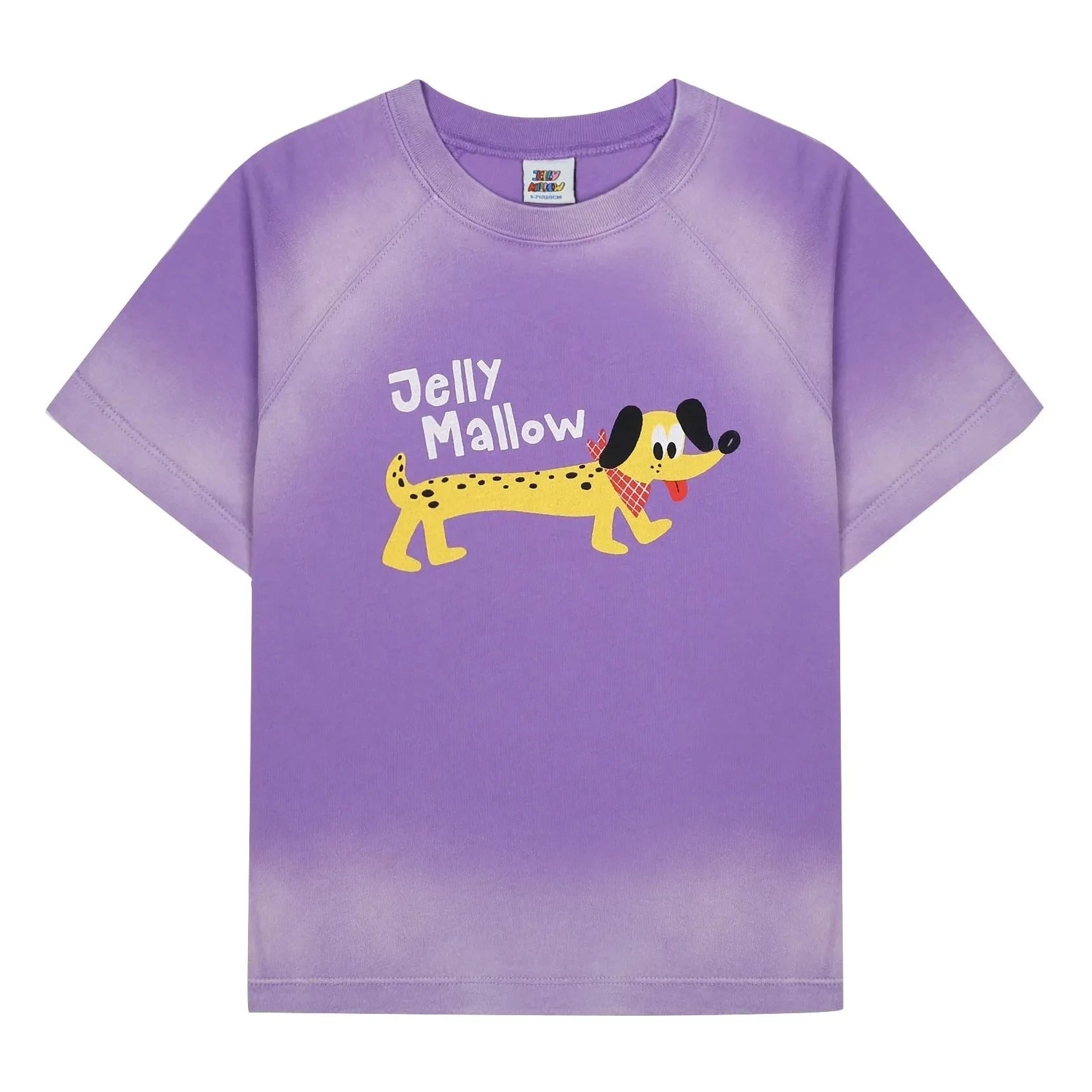 Jelly Mallow - Camiseta Tie and Dye para Perro | Morado