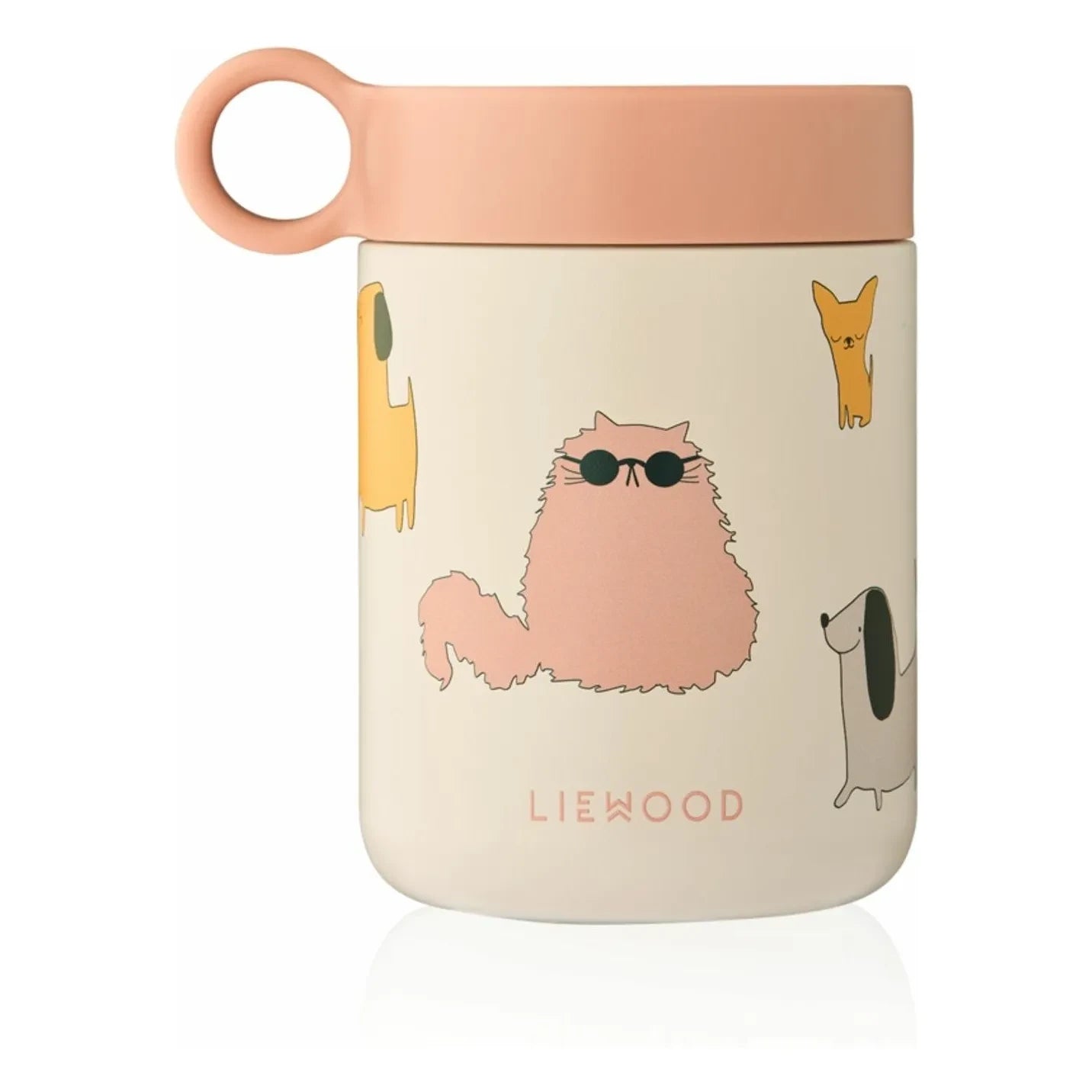 Liewood - Caja de almuerzo térmica Kiani | Gatos y Perros/Sandy