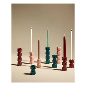 Maison Sarah Lavoine - Candelabro Colonna | Rojo carmín