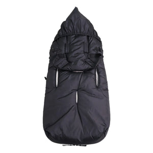 Kaiser - Saco universal para los pies Sherpa Fleece XL | Negro