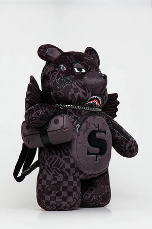 Sprayground - Siyah Küçük Boy Desenli Sırt Çantası 910B7280NSZ