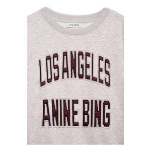 Anine Bing - Sudadera Harry LA | Beige jaspeado