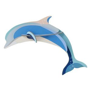 Studio Roof - Decoración de pared de delfines | Azul claro
