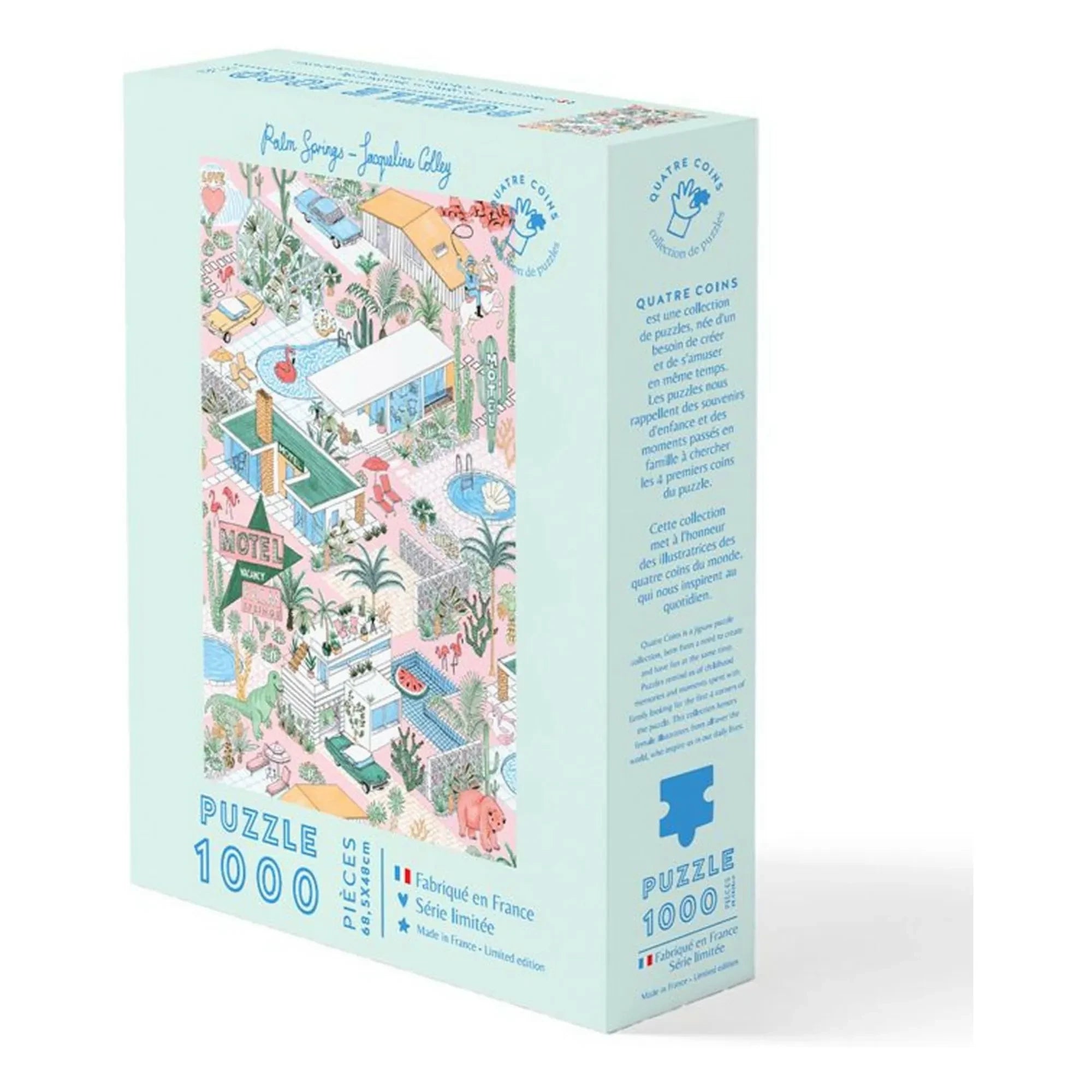 La Petite Épicerie - Rompecabezas de Palm Springs por Jacqueline Colley - 1000 piezas