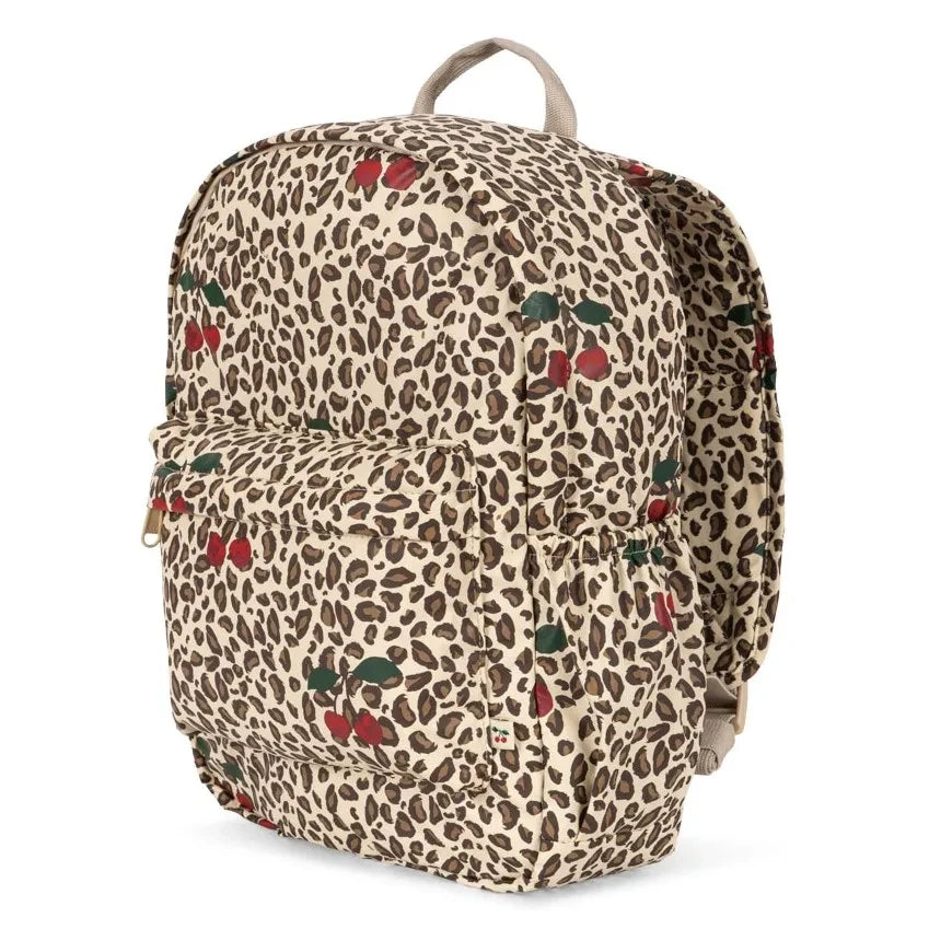 Konges Sløjd - Mochila Leopardo para Lluvia | Beige