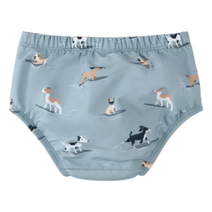 Petit Lem - Pañal de baño anti-UV para perros de fibra reciclada | Azul