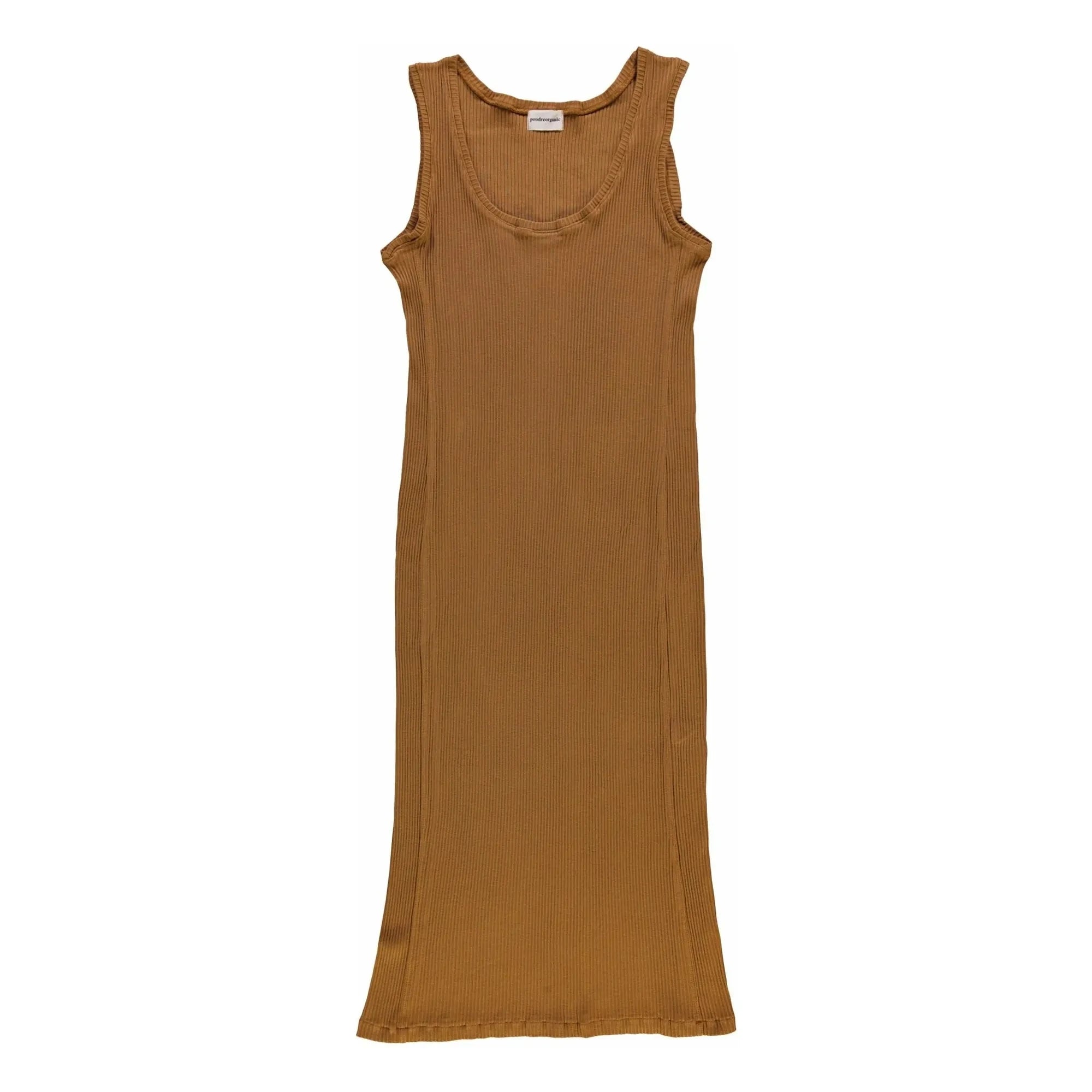 Poudre Organic - Vestido de pana de canalé - Colección para mujer | Marrón