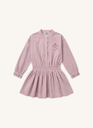 Hundred Pieces - Enoha Stars Vestido | Rosa empolvado