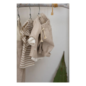 1+ in the family - Pantalones de lino Castell | Beige