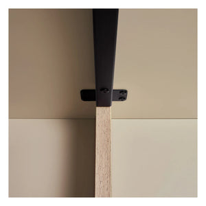 HKliving - Mesa de comedor rectangular | Crema