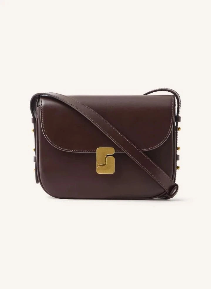 Soeur - Bellissima Mini bolso de piel | Chocolate