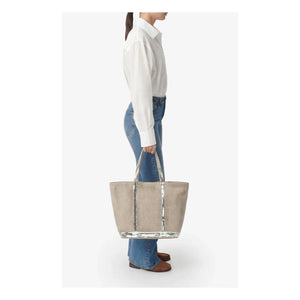 Vanessa Bruno - Bolso tote grande con cremallera | Beige