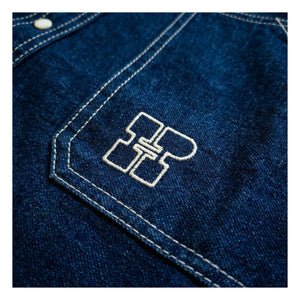 Hundred Pieces - Camisa vaquera Wayne | Azul oscuro