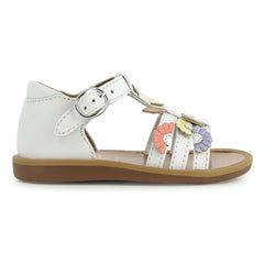 Pom d'Api - Sandalias Poppy Multi Daisy | Blanco