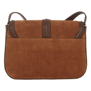 Maria de la Orden - Bolso Noah de Terciopelo y Piel | Camel