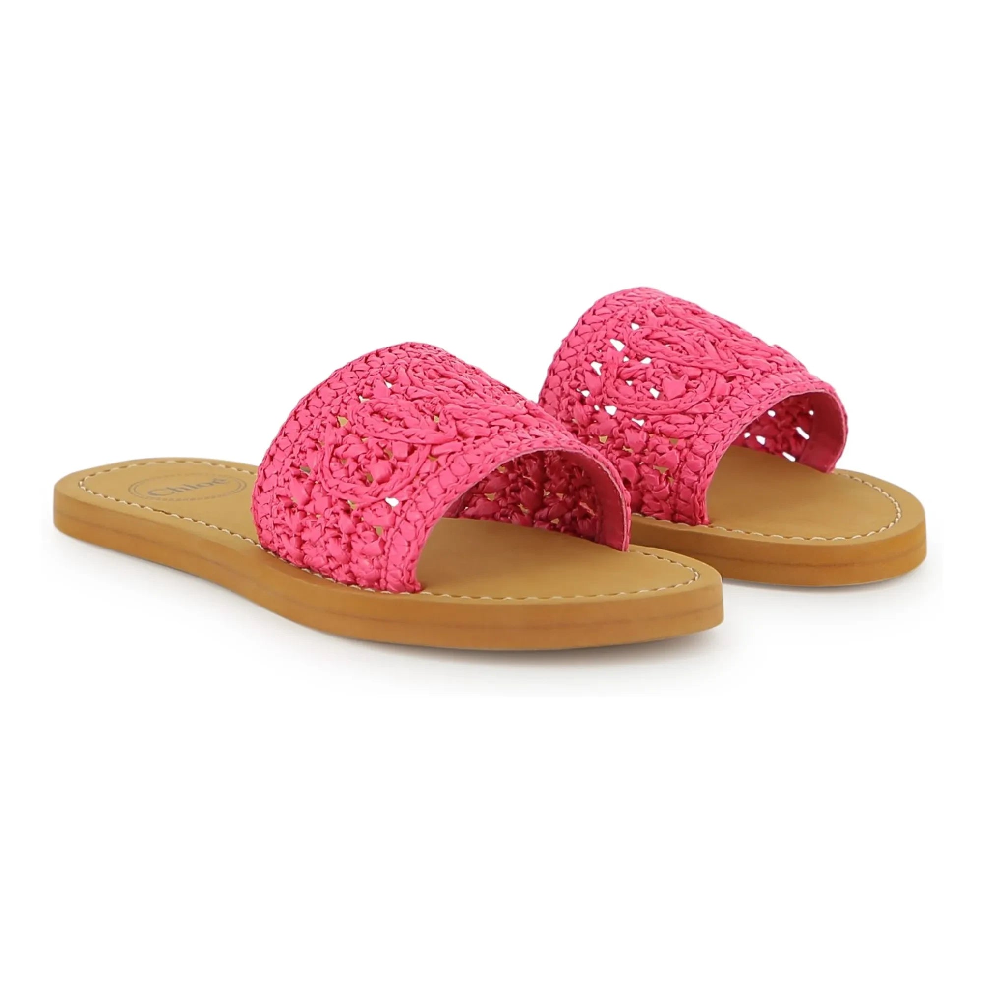 Chloé - Sandalias Soleil | Fucsia