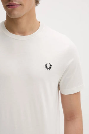 Camiseta de algodón Fred Perry