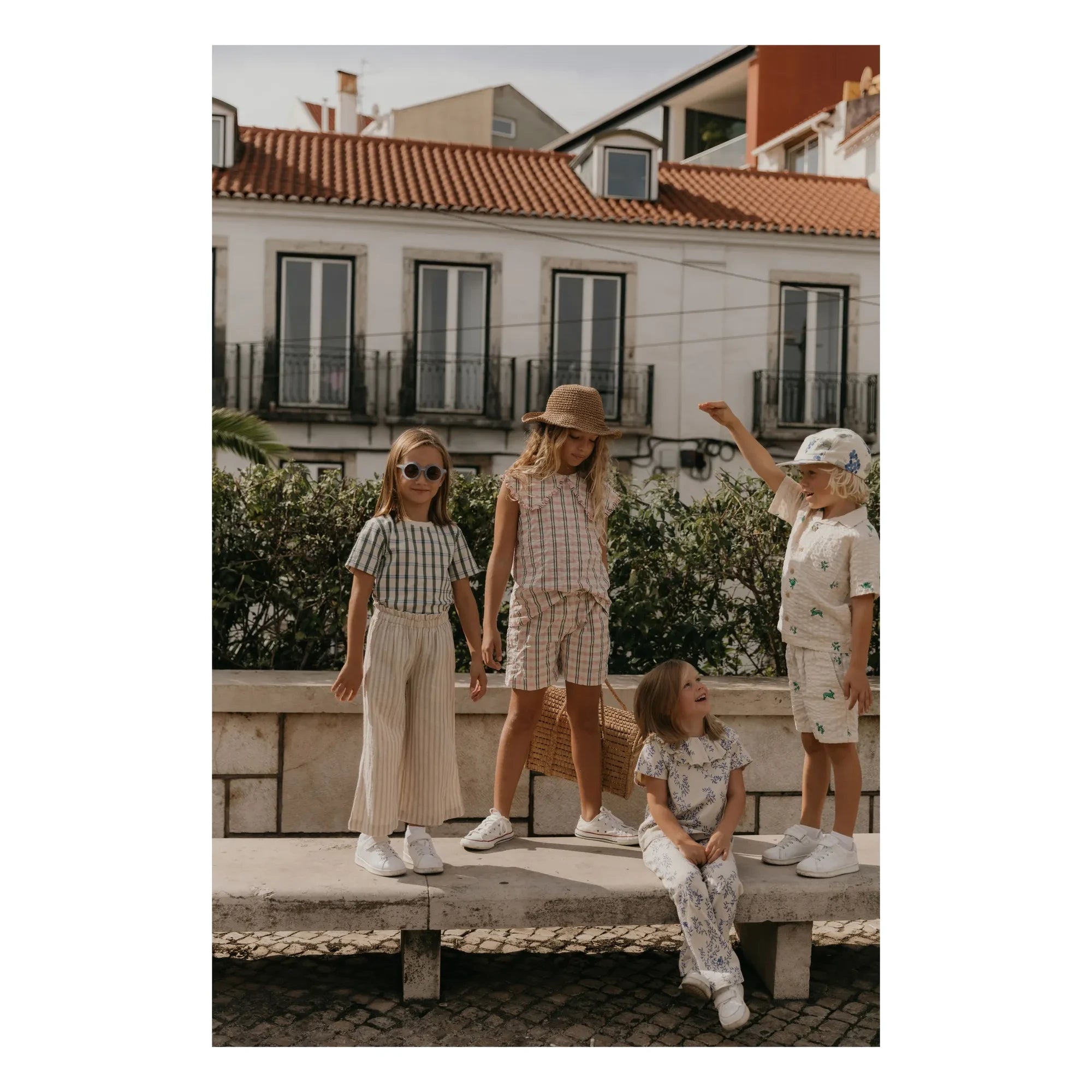 garbo&friends - Blusa de Algodón Orgánico Jardim | Crudo