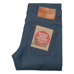 Naked & Famous - Vaquero de orillo índigo natural Super Guy | Índigo