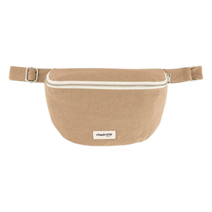 rivedroite - Riñonera Custine de algodón reciclado | Beige