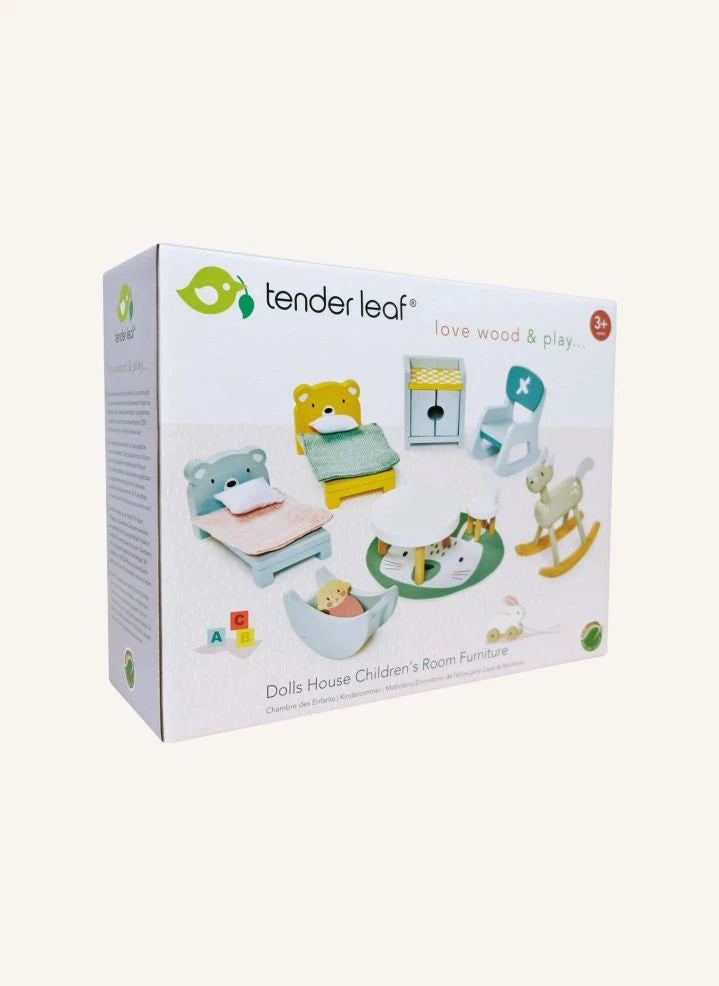 Tender Leaf Toys - Habitación Infantil para Casa de Muñecas